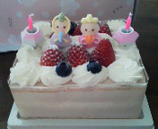 3��3���̂ЂȃP�[�L�B